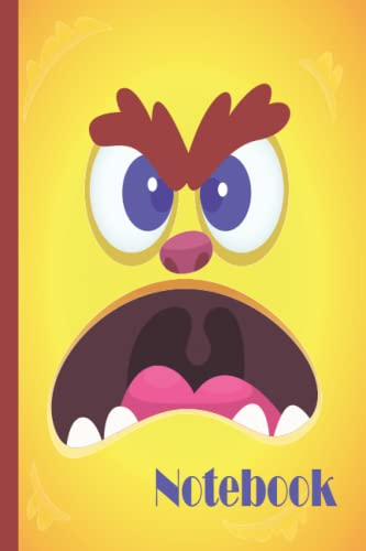 Monster Notebook: Monster Notebook Wide Ruled,Lined Paper Notebook for School, Students,Gift for Kids, Boys, Girls,Teens,Monster notebooks,Monster lover