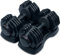 Strongology Adjustable Smart Dumbbell Pair from 5kg to 40kg Home Fitness Training Weights in Black
