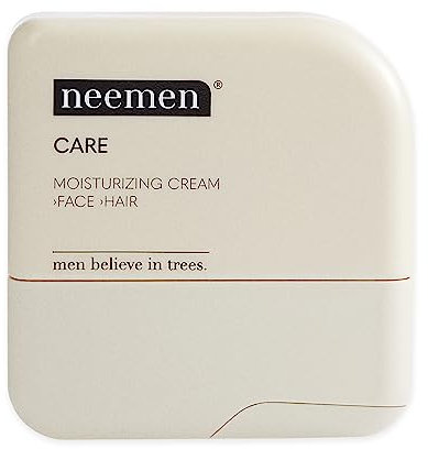 neemen – CARE Feuchtigkeitscreme für Männer entwickelt – sorgt für ein weiches Hautgefühl & schützt vor Umwelteinflüssen – zieht schnell ein & fettet nicht – Hautpflege für Gesicht, Körper & Haare