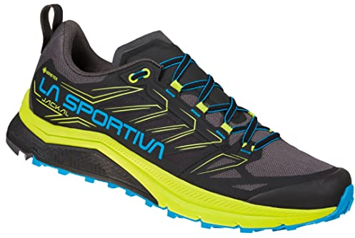 La Sportiva Herren Jackal GTX Traillaufschuhe, Schwarz (Black Neon), 43.5 EU