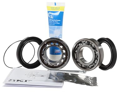 SKF Radlagersatz mit Wellendichtring VKBA 9060 CL Position Hinterachse Höhe 88mm Länge 158mm Breite 158mm - OE Qualität | Kompatibel mit: PORSCHE 924, 944