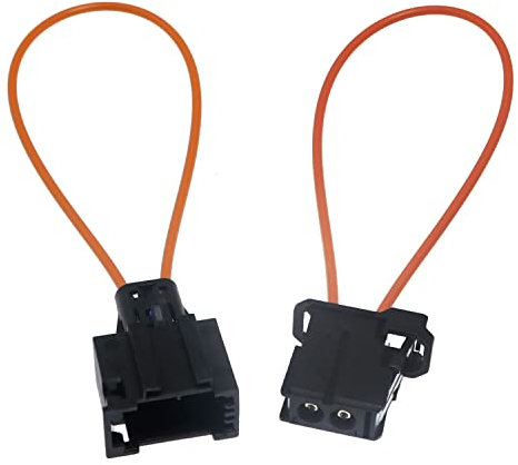 RLECS Fiber Optic Loop 1 Paar Buchse und Stecker Faser Optic Bypass Loop Adapter Stecker Fiber Most Optical Loop Bypass Male Female Adapter