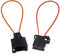 RLECS Fiber Optic Loop 1 Paar Buchse und Stecker Faser Optic Bypass Loop Adapter Stecker Fiber Most Optical Loop Bypass Male Female Adapter