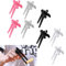 VBNZBK 8 Pcs Snack Finger Chopsticks,Plastic Finger Chopsticks ,Reusable Lazy Auxiliary Snack Chopsticks for Gamers Keep Clean Game Accessories Home Gadgets(4 Colours)