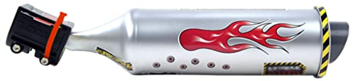 Bike Auspuff Sound System Bike Turbo Turbo Turbine Auspuff Radfahren Noise Maker Silber Soundeffekt Zubehör Fahrrad Soundeffekt Zubehör Fahrrad Turbine Auspuffrohr