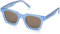 STING Unisex SST476 Sonnenbrille, Azure TOP+Shiny Opal Azure, 49