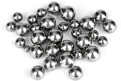 FEEIMOL Kugellager Kugeln Edelstahl Metallkugeln Stahlkugeln Kugellager 10mm (20 pcs)