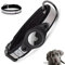 flixpet® - AirTag Hundehalsband (reflektierend, gepolstert & verstellbar) AirTag Halsband Hund mit Sicherheitsverschluss Hundehalsband für AirTag aus Nylon inklusive Schutzfolienset (schwarz) (L)
