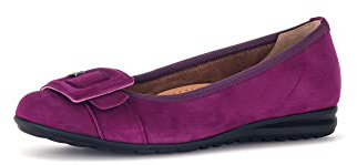 Gabor Donna Ballerine, Signora Ballerine Classiche,Ballerine,Scarpe estive,Classico Elegante,Viola (Malve) / 28,38 EU / 5 UK