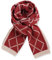 LumiSyne Winter Gestrickte Schals Für Damen Herren Reversible Weihnachten Schal Doppelseitig Zweifarbig Vintage Diamant Karo Muster Lange Halstuch Weiche Warm Schal Kragen Rot Schal 180×29cm