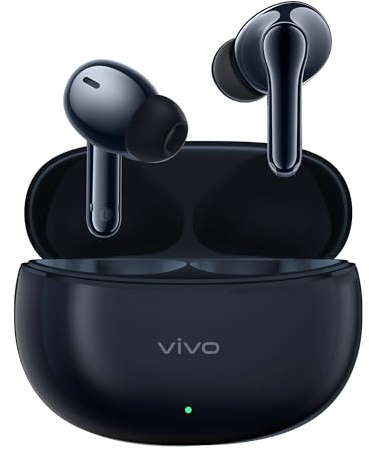 VIVO TWS 3e, Auriculares inalámbricos Bluetooth, ANC, cancelación de Ruido, autonomía de la batería de 42 h con Carga rápida, conexión Dual de Dispositivos, Baja latencia de 88 ms para Juegos, IP54