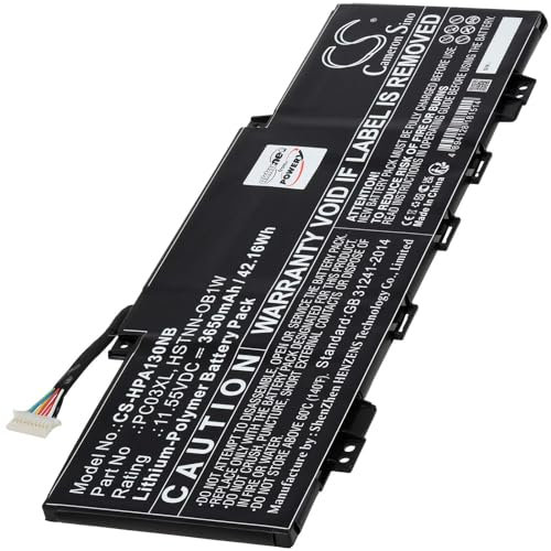 Batterie Li-polymère pour ordinateur portable HP Pavilion x360 Convertible 14-dy0009nw 11,55 V