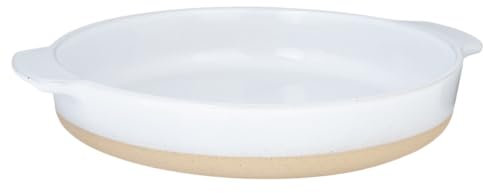Lurch Terra Nova Ofenform rund Keramik Ø26x5cm weiß/creme