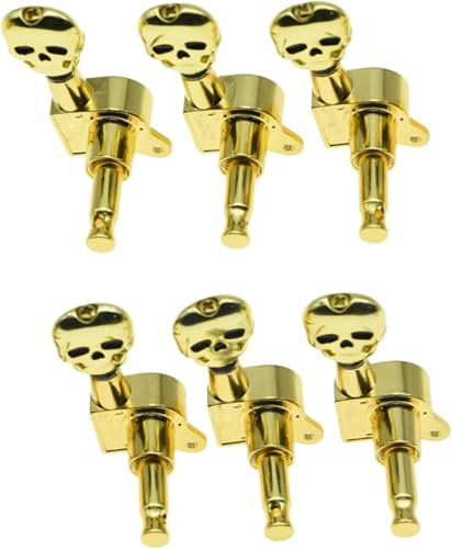 Gitarren-Stimmwirbel, Stimmmechanik, 6 Stück, für Linkshänder, versiegelt, für Fender ST TL Gitarrenteile