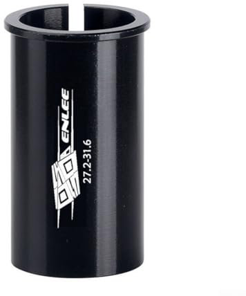 MTB Bike SE atpost Adapter Konverterhülse, Aluminiumlegierung, schwarz, 60 mm (34 9 Höhe 40 mm), 27 2 auf 30 4 (27,2-31,6)