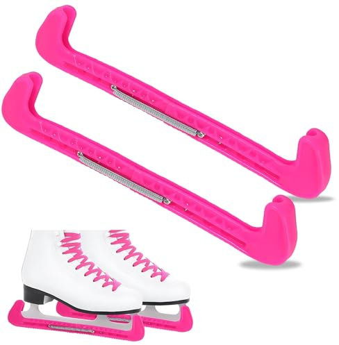 SZSMW Kufenschoner - ZubehöR FüR Schlittschuhe - Verstellbarer Schlittschuhschutz - Geeignet FüR Verschiedene Arten Von Schlittschuhen, Wie Eishockey-Schlittschuhe