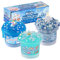 3er-Pack Blauer Schleim-Set für Kinder: Enthält Klar-Schleim, Water Slime & Perlen-Crunchy Slime, Spaß- & Sinneserlebnis DIY Slimes Set für Mädchen & Jungen, Slimes-Partygeschenke