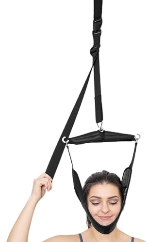Generisch Nacken Traktionsgerät Nackendehner Nackenzuggerät Tragbare Nackenstrecker Hängematte Über Der Tür Der Tür Zervikaler Traktion, Hals -Traktionskorrektor Für Die Wirbelsäuledehnung