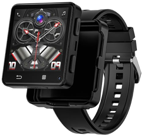 Aoresac Smart Watch with 2.64 Inch Touch Screen, GPS and BT, Step Counter, for Navigation and Music, 4GB+64GB Storage