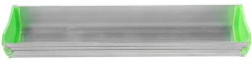 Alipis Pelle à Émulsion en Acier Inoxydable et Alliage d'Aluminium Outil de Revêtement pour Sérigraphie Taille Compacte Coins Arrondis Sécurisés Accessoire Pratique Couleur Aléatoire
