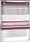Raffrollo Ösenrollo Modern Jamaica Querstreifen Farbe aubergine Breite ca. 80 x Höhe 130 cm