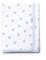 Ti TIN | weiche, saugfähige Babydecke, 80x75 cm | Krabbeldecke aus 100% Baumwolle mit doppellagigen Stoff, Babydecke fürs Auto, Wiege, Kinderwagen, Babyschale, etc, Panda-Herz-Motiv, blau