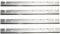 HSS Planer Blades for DW733 12-1/2-Inch (DW7332) Heat Treated, Double Sided HSS Planer Knives Replace DeWalt DW 7332, Set of 4 Replacement