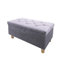 Comfort-Pur Sitzbank Sitzhocker Sitztruhe mit Stauraum Aufbewahrungsbox (Hell Grau Select)