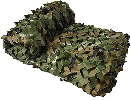 Koyheng Tarnnetz Sonnenschutz Camouflage Netz Verschiedene Größen und Farben Tarnung Woodland Sichtschutz für Garten Freizeit Camping Party Bars Deko Jagd