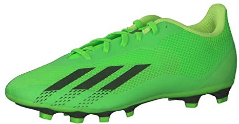 Adidas X SPEEDPORTAL.4 FxG, Sneaker Hombre, Solar Green/Core Black/Solar Yellow, 42 EU Estrecho