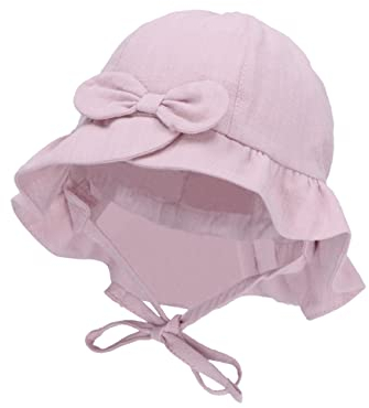 Sterntaler Unisex Kinder Leinen Kinderhut, Rosa, 45 EU