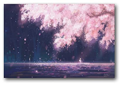 Your Lie in April Anime Poster Geschenk für Freunde 22 Poster Druck Kunst Wandbild Leinwand Poster Moderne Schlafzimmer Dekor 20 x 30 cm