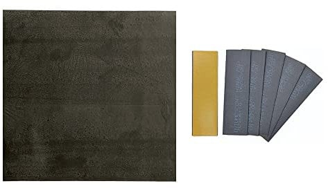 Complete Intumescent 4 Hinge Pad and 200mm Sheet Door Kit (Non Self Adhesive, 0.8mm Thick)