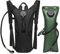 REDAPRIC Tactical Water Hydration Pack - Military Class Camel Rucksack mit 3L Leakproof Water Bladder für Laufen, Joggen, Radfahren, und Wandern (SCHWARZ)