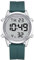 Hearkent Atomic Digital Talking Watch British English Speaking Pleasant Voice Big Numbers Radio-conrtolled Watch for Elderly Or Blind People (Green)