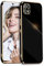 POUHYE Handyhülle für Samsung Galaxy Note 10 Lite / A81 Hülle Original, Mädchen Galvanisierte Kameraschutz Weich Silikon Schutzhülle Ultra Dünn Case Stoßfeste Hülle Samsung Note 10 Lite / A81 Schwarz