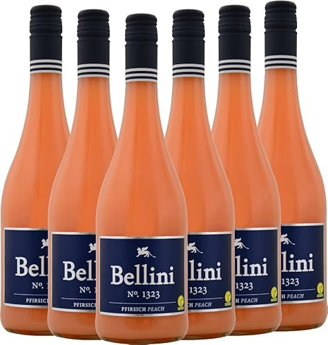 6x Vorteils-Weinpaket Bellini No. 1323 Pfirsich alkoholfrei - P&P Weine