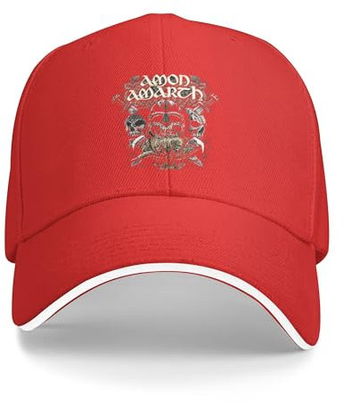 Salpica Amon Amarth Verstellbare Baseballkappen, Papa-Hüte, modische Casquette für Männer und Frauen, Sportmütze