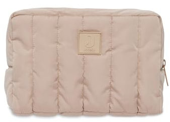 Jollein Sac à Langer matelassé, Biscuit, 21x9x14,5 cm, Sac à Couches/Trousse de Maquillage/Organiseur