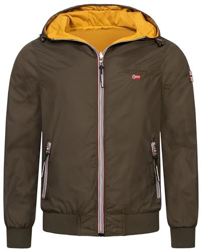Geographical Norway Übergangsjacke Frühlingsjacke Windbreaker Blouson Sommer Wende Jacke