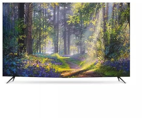 LONEU 32 bis 86 TV Schutz Staubdichte Hülle Bezug für Fernsehen Universalschutz für Flach Gekrümmte Bildschirme Tuschemalerei Print Indoor Moderne Fernseher Abdeckung(Color:color10,Size:48in)