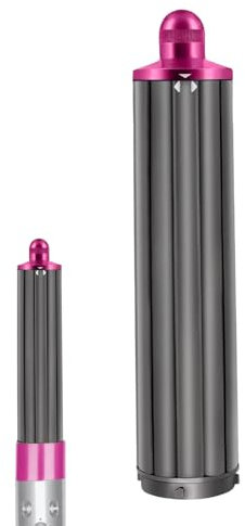 Upgrade 40 mm Lockenwickler Automatischer Lockenwickler für Dyson Airwrap Hair Styler HS05 HS01 Lockenstab Teile Haarersatzzubehör, Rosenrot