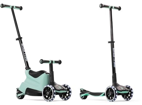 smarTrike Xtend Toddler Ride On Scooter Toy, Ages 1-12, Foldable Scooter for Kids with XL LED Wheels