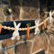 BaYuYPOO Ostergirlande, Osterhase Karotte Girlanden, künstliche Kaninchen, Karotte, Haustürkranz, Dekorationen, Holzperlen, Girlande, Kaninchen, hängende Banner, Frühlings-Ornamente für Zuhause,