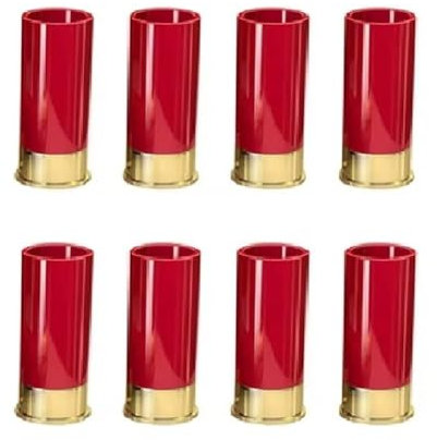 yasoe 8 Verres à Liqueur Calibre 12 pour Tequila, Adaptés Aux Amateurs de Vin, de Bar ou de Maison.