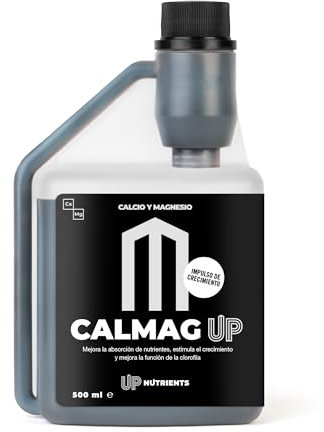 UP NUTRIENTS Calcium und Magnesiumzusatz CALMAG UP 500 ML | 100 % Organischer Dünger für Pflanzen und Kulturen | Wachstums- und Blühförderer | Verbessert die Photosynthese