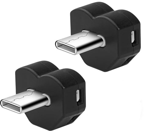 Hojalis 2 Stück Type-C USB Beleuchtung Atmosphäre, USB Nachtlicht Birne Auto, 8 Farben RGB Mini USBLED Licht Auto mit Modus-Einstellung, Lichtempfindlicher Schalter für Autos, Laptop, Schlafzimmer