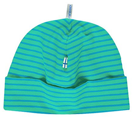 Finkid Hitti Emerald Mosaic Kinder Jersey Mütze mit UV-Schutz