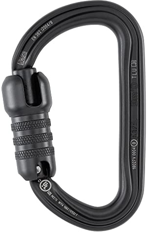 PETZL Karabiner Bm'D Triact-Lock U Schwarz