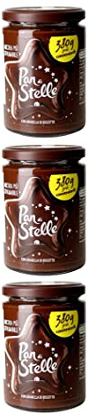3X Pan di stelle Crema Spalmabile Chocolate Hazelnut Spread 330 g